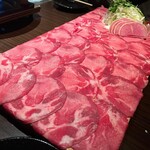 個室 肉寿司と牛タンしゃぶしゃぶ 金肉 - 