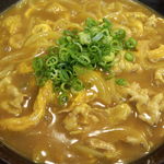 黒豚カレー大盛り（アップ）