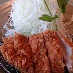 名代とんかつ かつくら - 秋野菜と蒸ししゃぶとヒレカツ