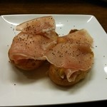 ノリノ穴 - 生ハムとツナのピンチョス♪