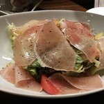 ノリノ穴 - 生ハムのサラダ♪