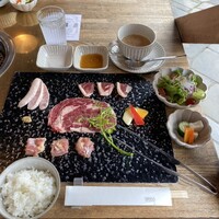 charcoal steak BRASS - 