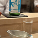 登喜和鮨 - 〆張鶴/吟醸 生貯蔵酒/宮尾酒造/村上市