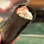 登喜和鮨 - 佐渡産 黒鮪突先手巻き(追加)