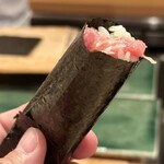 登喜和鮨 - 佐渡産 黒鮪突先手巻き
