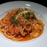 ノリノ穴 - モッツァレラチーズのトマトソース♪