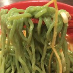 ヌードルダイニング 道麺 - 冷やし翡翠担々麺 （麺リフト）