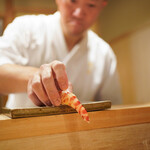 東麻布 天本 - 車海老