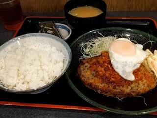 Wayoushoku Tonkatsuno Mise Jun - ハンバーグ定食