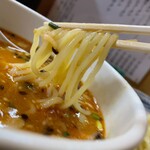 トーフラーメン 幸楊 - 麺はツルッとしていいですね