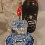 かみや - ホッビー中は、グラスにナミナミ入ってました！これは嬉しい限りです