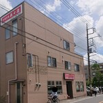 Chuukaryouri Rairaiten - 県道沿いに店舗があります。