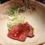 とうふ屋うかい - 牛のたたき