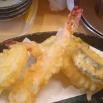 天婦羅盛り合わせ
