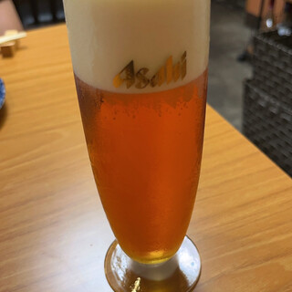 鶏三 - ドリンク写真:生ビール