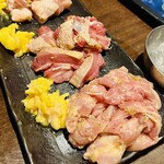 元祖 ざる焼 小林養鶏 本店わさび - ざる焼き