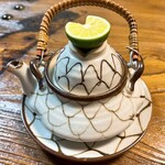 Ryosha Umanojou - 鼈土瓶蒸し（細々裂一夜茸、花弁茸、箒茸、地鶏）