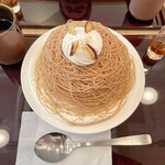 和栗モンブラン＆かき氷 ふわり - 