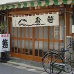 神田笹鮨 - ４枚引き戸に暖簾