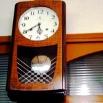 神田笹鮨 - 柱時計