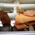 神田笹鮨 - 煮烏賊と奈良漬