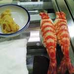 神田笹鮨 - 綺麗な海老の握り