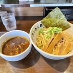 きりきり舞 - ○火（まるひ）つけ麺中 1080円