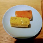 三輪山本 お食事処 - さけ・たまご寿司