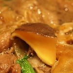 本みやけ - 特選和牛ロース鍋　椎茸