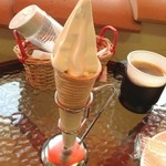 スイーツ ミズノヤ - ソフトクリーム