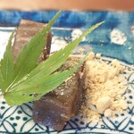 合正ガーデン - オマケで出してくれた水ようかん。それほど甘くなくて、ちょうどイイ感じ。