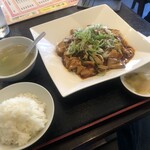 華爛漫 - 麻婆やきそば定食￥８００