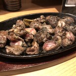 地鶏炭火焼とりあん - 