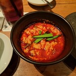 焼肉うしごろ - 旨辛テグタンスープです。