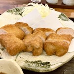 美はる - ひれかつはまだ別食感の柔らかさ