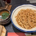 烈志笑魚油 麺香房 三く - 全粒粉つけ麺並1,000円