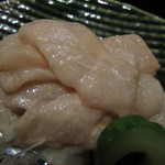 花のれん 花楽 - 穴子刺身ＵＰ