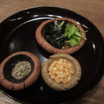 花のれん 花楽 - 茶漬けの薬味