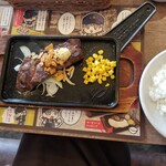 ビーフインパクト - 1,000円ステーキAセット150g（税込1,100円）
