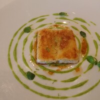 プレスキル - サッと仕上げた淡路鱧 ズッキーニソース