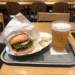 the 3rd Burger - ◎シンガポールラクサバーガー　セット@1,250