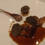 プレスキル - ベカスのロティと黒トリュフ