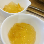 かき氷店 小桃 - ゆずジュレ100円　これは単品で食べる用　口直しに最高ですよ！