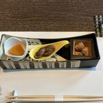 Ginza Sushi Sakai - 前菜３品