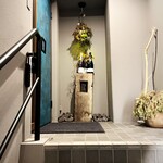 イル ネッビオ - イタリアンテイストの入り口付近です(o^^o)