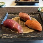 Ginza Sushi Sakai - 中トロ、マスノスケ、鰹
