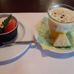 チャイニーズレストラン カレン - 杏仁豆腐　タピオカ（追加）