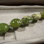 やき鳥 㐂多川 - ぎんなん焼