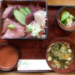 はら山 - 料理写真:「まぐろ重」@2000