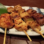 全席個室居酒屋 忍家 府中駅南口店 - 串ものタレ